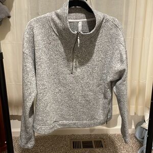 Fabletics pull over 1/4 zip sweater.
